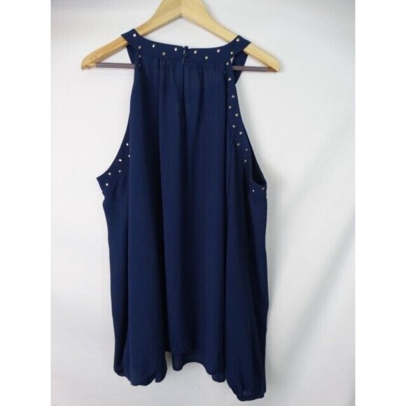 INC International Concepts Women's Top Size 3X Cold Shoulder Long Sleeve Shirt - Picture 10 of 12